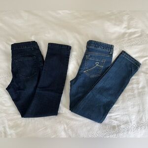 Two (2) THE CHILDREN'S PLACE Girl's Skinny Jeans Size 12